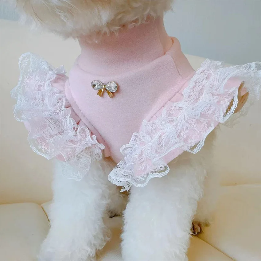 Pet Clothing Autumn and Winter - огляд і ціна Lace Teddy Lingerie
