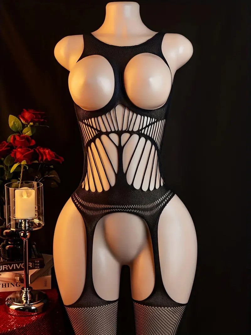 2026 New Sexy And Shy Black Si - огляд і ціна Bodystocking Fishnet