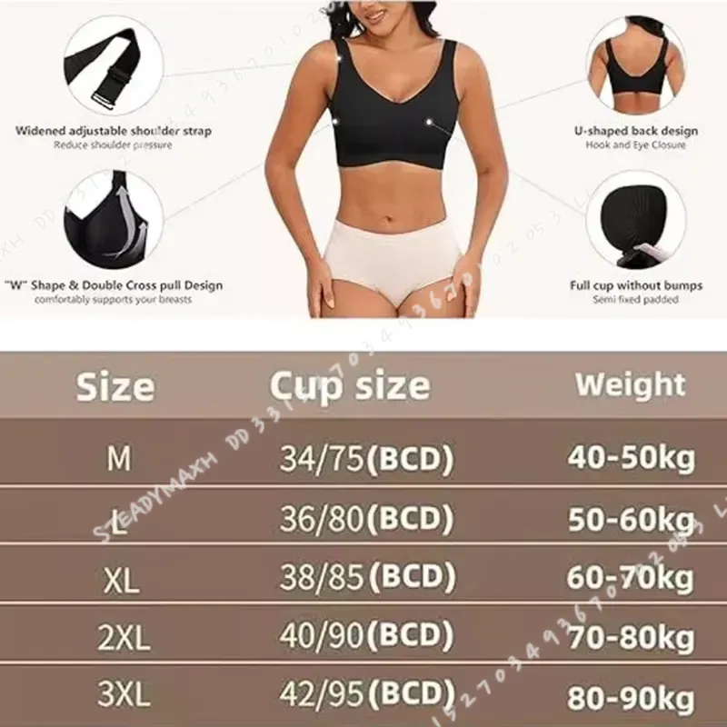 1Pc 2025 Women Seamless Underw - огляд і ціна Seamless Underwear Women